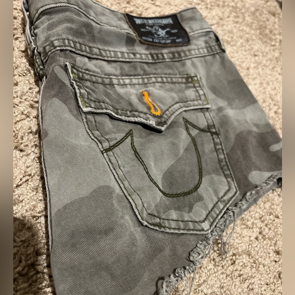 True religion Jean shorts